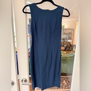 RW&CO. Classic Blue Midi Dress - stretchy!
